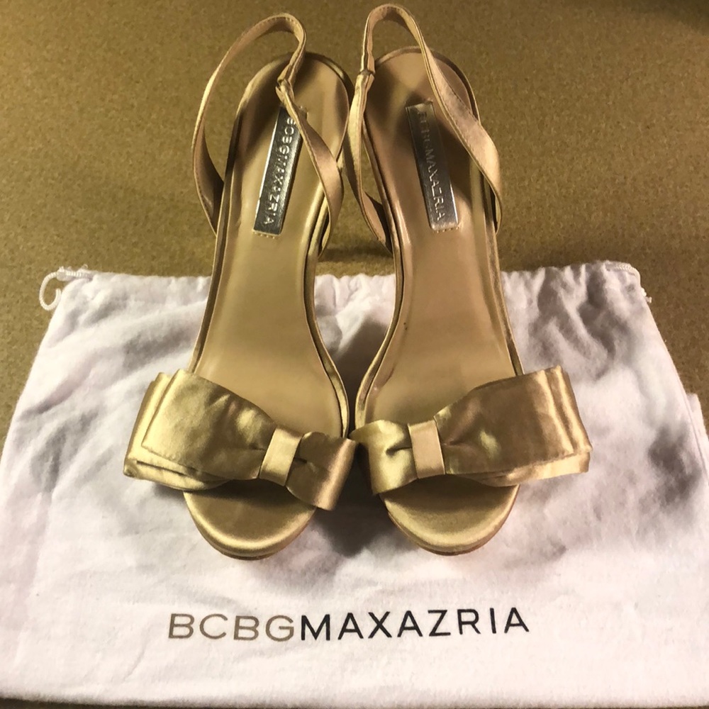 BCBG Satin Heels